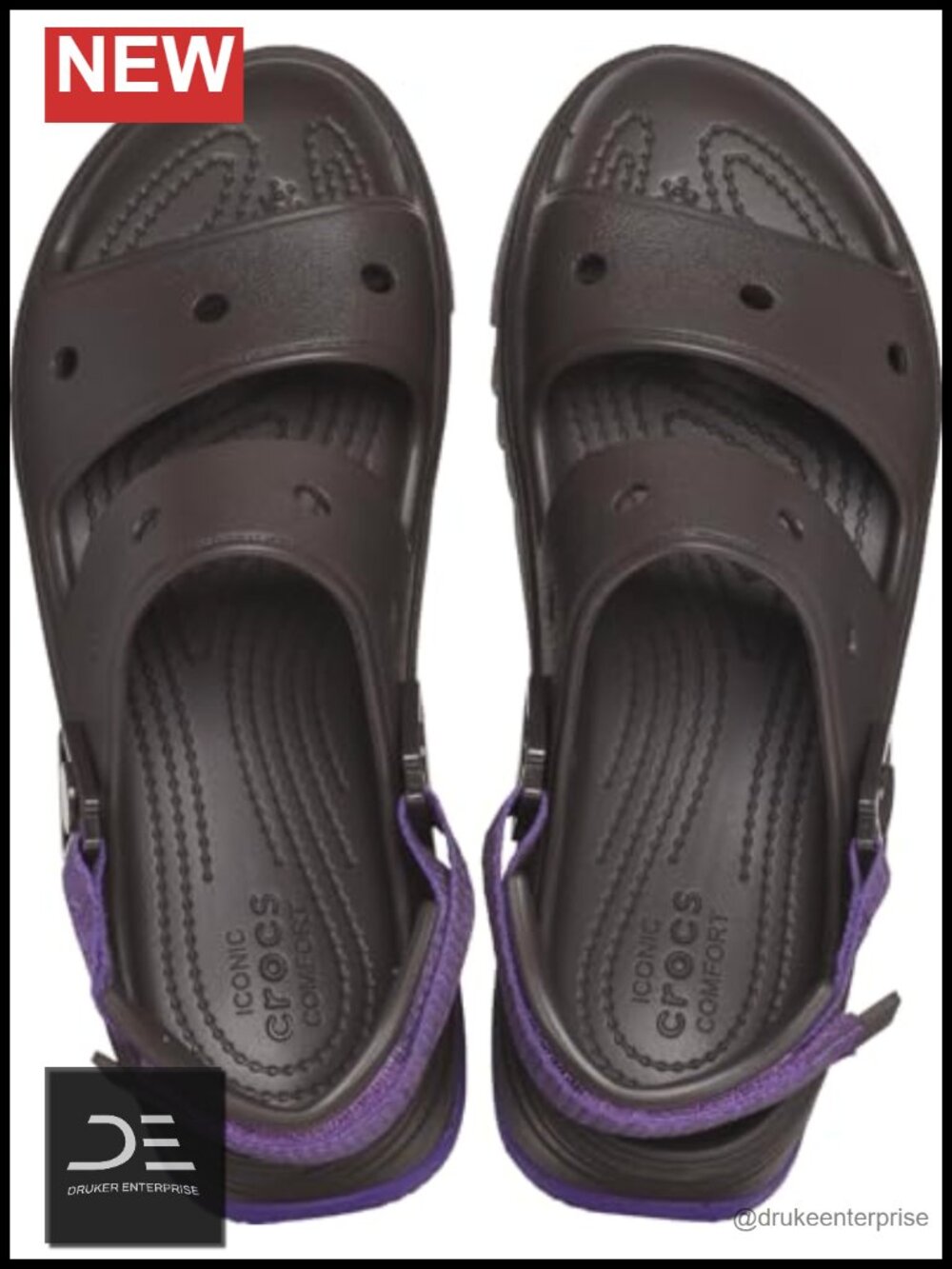 Crocs Classic Hiker Xscape Platform Sandals Slingback Vegan Women's Shoes
